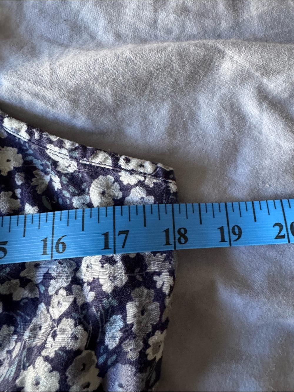 Lucky brand Blue Floral Tiered Spaghetti Strap Dress - Picture 9 of 10